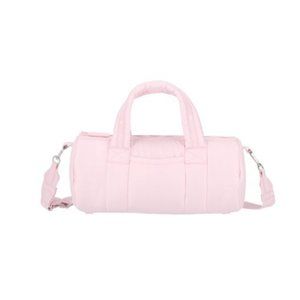 LeSportsac Mini Duffle - Sheen Roll Bag NEW light pink